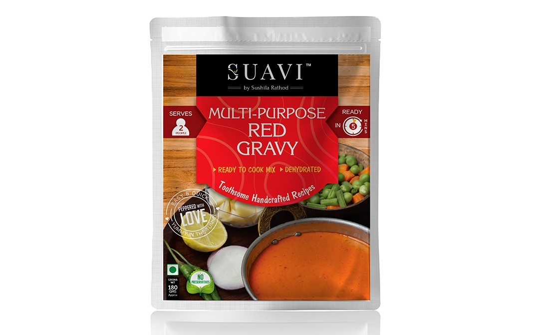 Suavi Multi-Purpose Red Gravy    Pack  35 grams